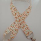 Giraffe print lanyard / ID holder / badge holder