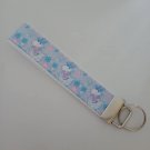 Goat print key fob wristlet