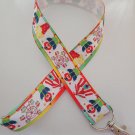 Clown ferris wheel lanyard / ID holder / badge holder