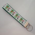 Green frog key fob wristlet Green frog key fob wristlet