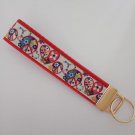 Hippy heart / boho / peace key fob wristlet Hippy heart / boho / peace key fob wristlet