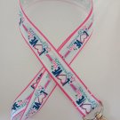 I love gymnastics sports lanyard / ID holder / badge holder