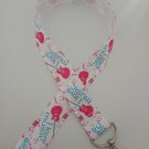 I love music lanyard / ID holder / badge holder I love music lanyard / ID holder / badge holder