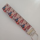 Native American / tepee / bear key fob wristlet Native American / tepee / bear key fob wristlet
