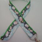 Cow lanyard / ID holder / badge holder