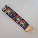 Painting / art print key fob wristlet Painting / art print key fob wristlet