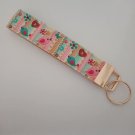 Patchwork bird print key fob wristlet Patchwork bird print key fob wristlet