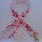 Pink cup cake lanyard / ID holder / badge holder