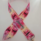 Pink I love gymnastics lanyard / ID holder / badge holder Pink I love gymnastics lanyard / ID holder / badge holder