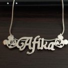 Necklace Custom Name, Mickey Design