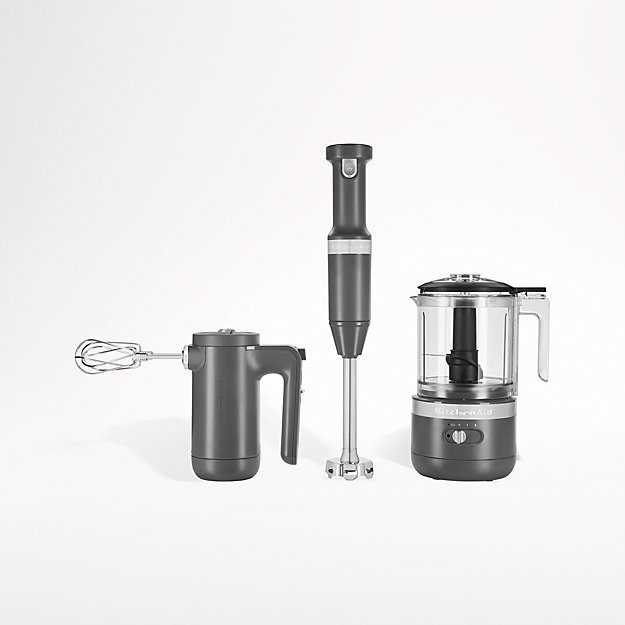 KitchenAid VariableSpeed Cordless Hand Blender Charcoal Gray