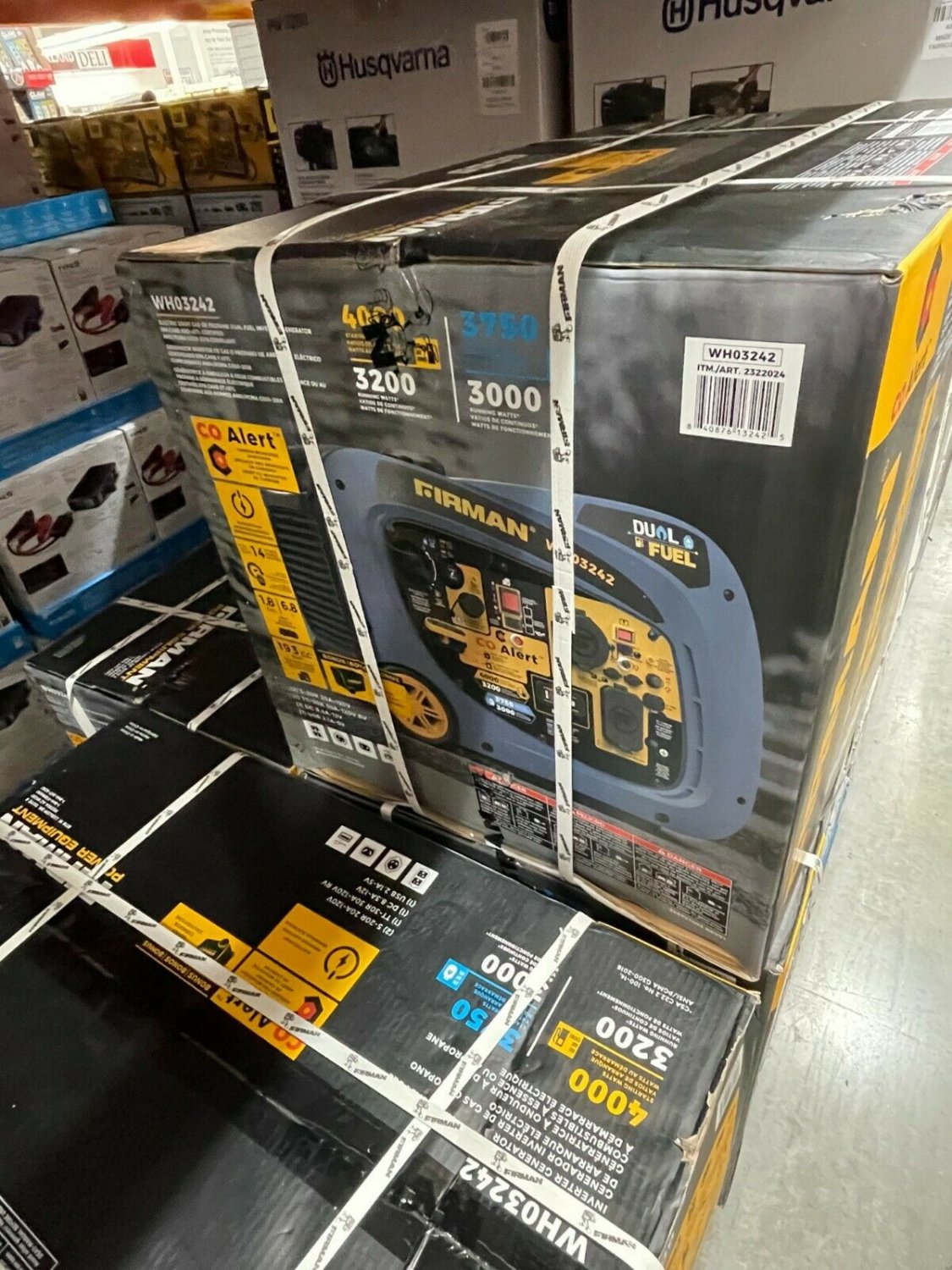 firman wh03242 oil capacity