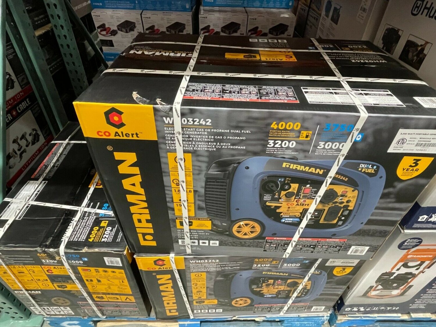 firman wh03242 oil capacity