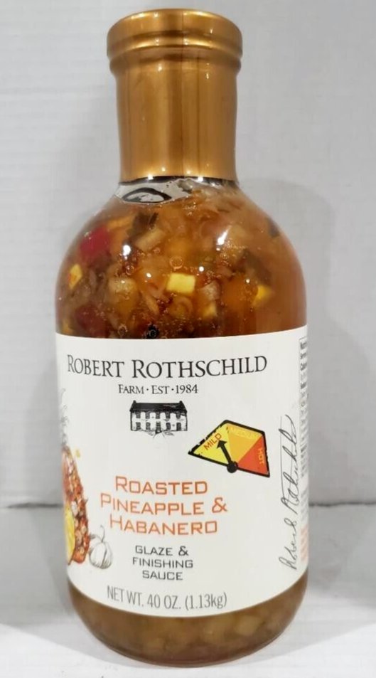 Robert Rothschild Farm Roasted Pineapple Habanero, Glaze & Finishing
