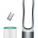 Dyson Pure Cool Link Air Purifier Tower Fan TP02 HEPA Wi-Fi Enabled Remote Silve