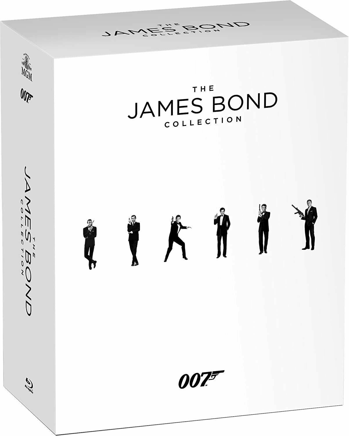 The James Bond Collection 24 Films on Blu-Ray From Dr. No to SPECTRE ...