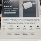 Arlo Pro 4 XL Spotlight 3 Cameras with Smart Hub Security Bundle VMS4352P-1CCNAS