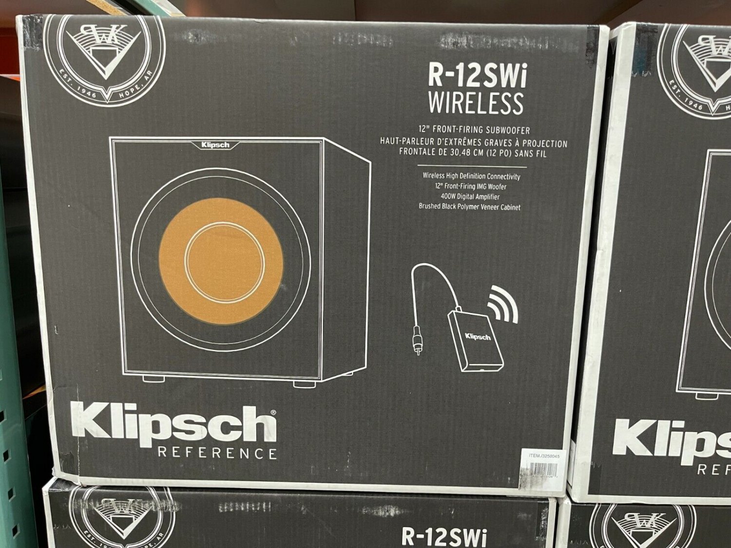 Klipsch Reference R12SWi 12" Wireless Subwoofer 400W Peak Power