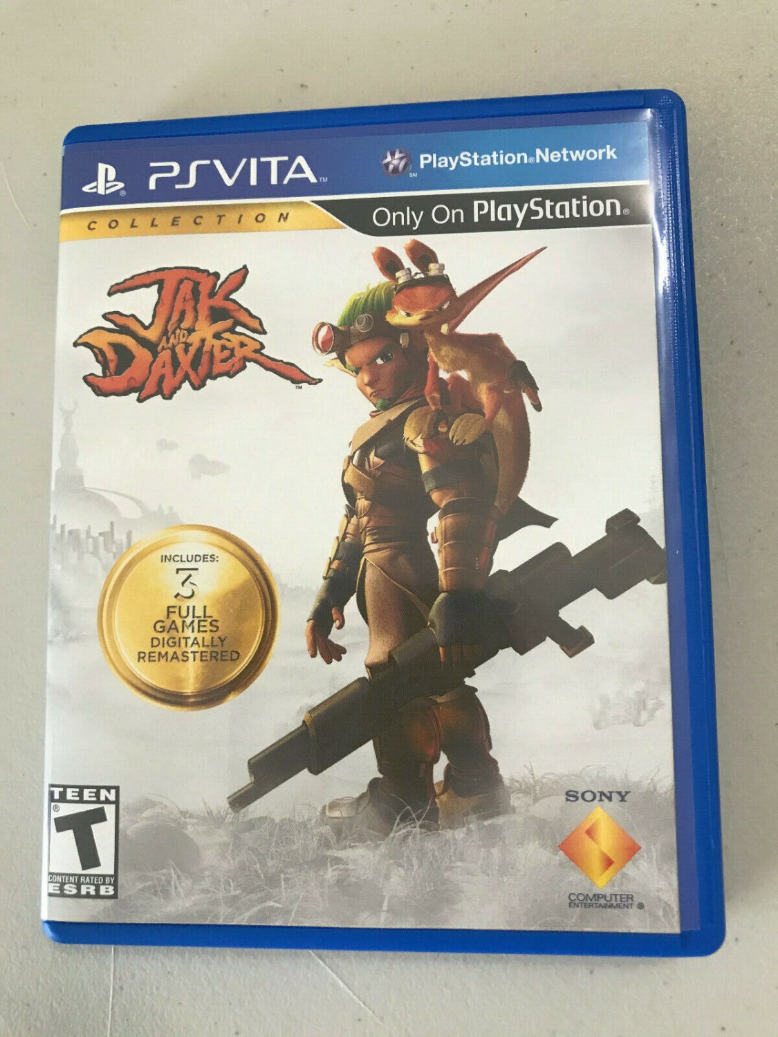 Jak and Daxter Collection (Sony PlayStation Vita, 2013) With Case Game