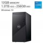 Dell Inspiron 3891 11th Gen Intel i5-11400 1TB HDD 256GB SSD 12 GB RAM Win 10 PC