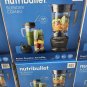 NutriBullet 1200W Blender Combo Dark Gray Stainless Steel Plastic ZNBF30500Z 110