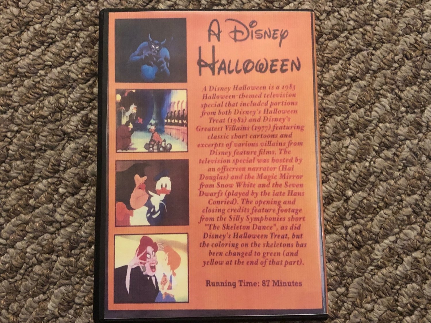 A Disney Halloween Unreleased Dvd Movie. 1983!