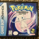 Pokemon Ultra Violet Nintendo Game Boy Advance GBA Video Game. Gameboy