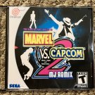 Marvel vs Capcom 2 MJ Remix Fan Made Sega Dreamcast Video Game. Read Description!