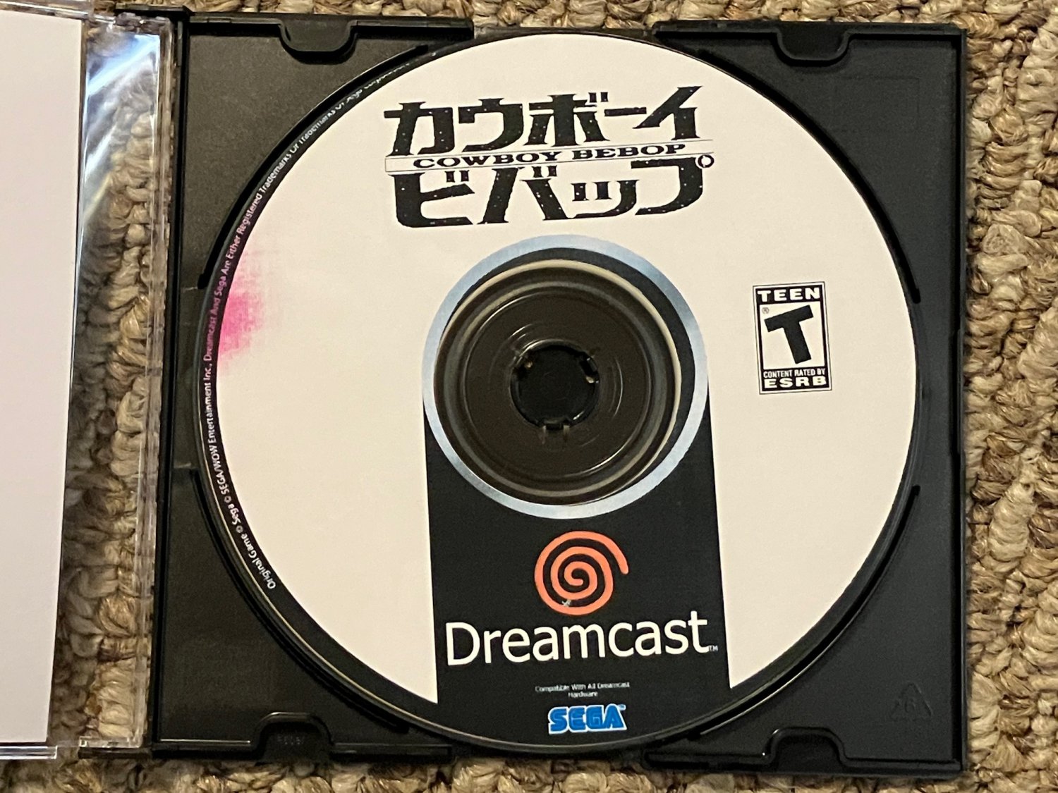 Cowboy Bebop Fan Made Sega Dreamcast Video Game Read Description 