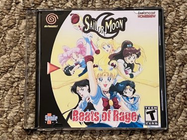 Sailor Moon Plus Fan Made Sega Dreamcast Video Game. Read Description!