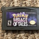 Pokemon Mirage of Tales Nintendo Game Boy Advance GBA Video Game. Gameboy