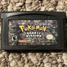 Pokemon Quartz Nintendo Game Boy Advance GBA Video Game. Gameboy