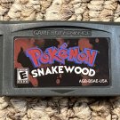 Pokemon Snakewood Nintendo Game Boy Advance GBA Video Game. Gameboy