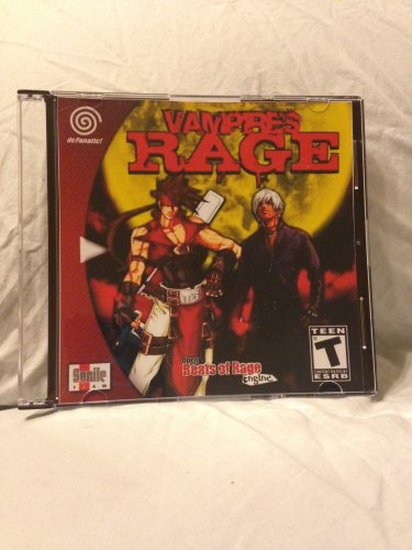 Vampire Rage Fan Made Sega Dreamcast Video Game. Read Description!