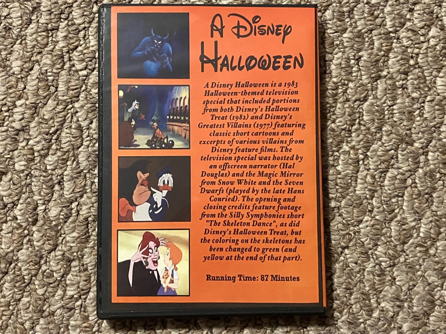 A Disney Halloween Unreleased Fan Made DVD Movie. 1983! Winnie The Pooh ...