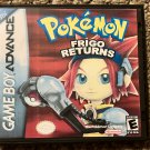 Pokemon Frigo Returns Nintendo Game Boy Advance GBA Video Game. Gameboy