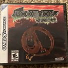 Pokemon Quartz Nintendo Game Boy Advance GBA Video Game. Gameboy