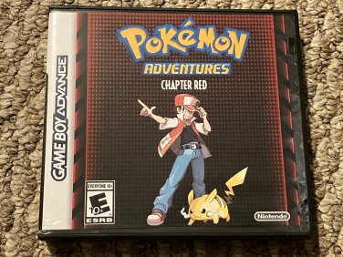 Pokemon Adventures Red Chapter Nintendo Game Boy Advance GBA Video Game. Gameboy