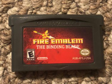 Fire Emblem The Binding Blade Nintendo Game Boy Advance GBA Video Game. Gameboy