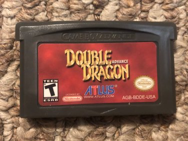 Double Dragon Nintendo Game Boy Advance GBA Video Game. Gameboy
