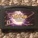 Pokemon Black Orb Nintendo Game Boy Advance GBA Video Game. Gameboy