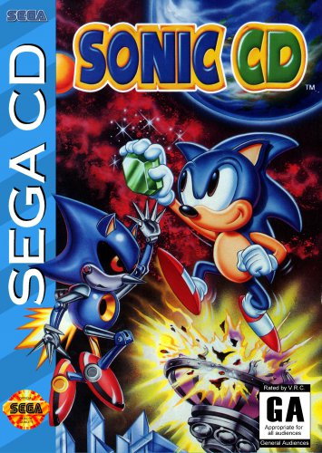 Sonic CD Fan Made Sega CD Video Game. Read Description