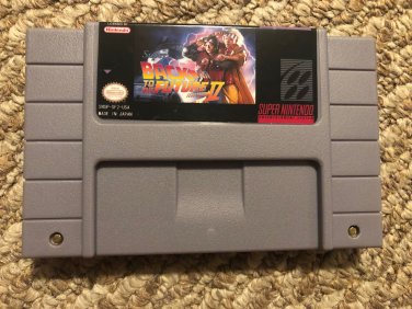 Super Back To The Future II Super Nintendo 64 SNES Video Game.