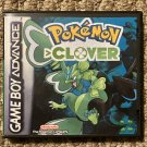 Pokemon Clover Nintendo Game Boy Advance GBA Video Game. Gameboy