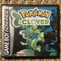 Pokemon Clover Nintendo Game Boy Advance GBA Video Game. Gameboy