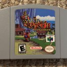 Banjo Kazooie The Bear Waker Nintendo 64 N64 Video Game. Expansion Pak Required!