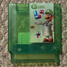 Dr Luigi Nintendo NES Custom Video Game.