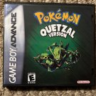 Pokemon Quetzal Nintendo Game Boy Advance GBA Video Game. Gameboy