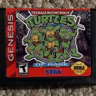 Teenage Mutant Ninja Turtles of Rage Sega Genesis Video Game.