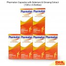 6x Pharmaton Capsules with Selenium & Ginseng Extract 100's Energy Booster